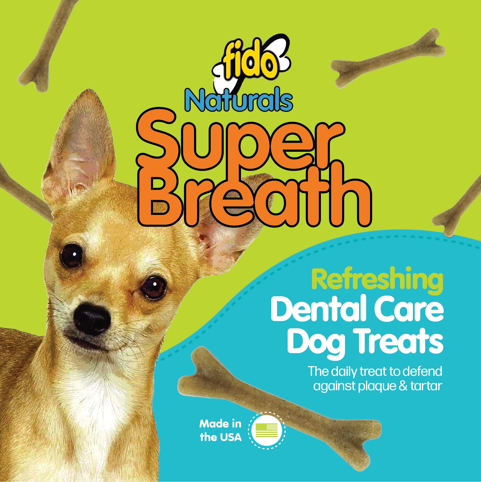 21 mini os dans un sachet réutilisable Fido