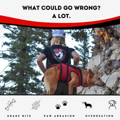 Fido Pro Airlift Sling: portage chien blessé, rapide et sûr.