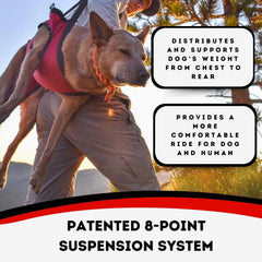 Fido Pro Airlift Sling: rangement compact, facilité de transport.