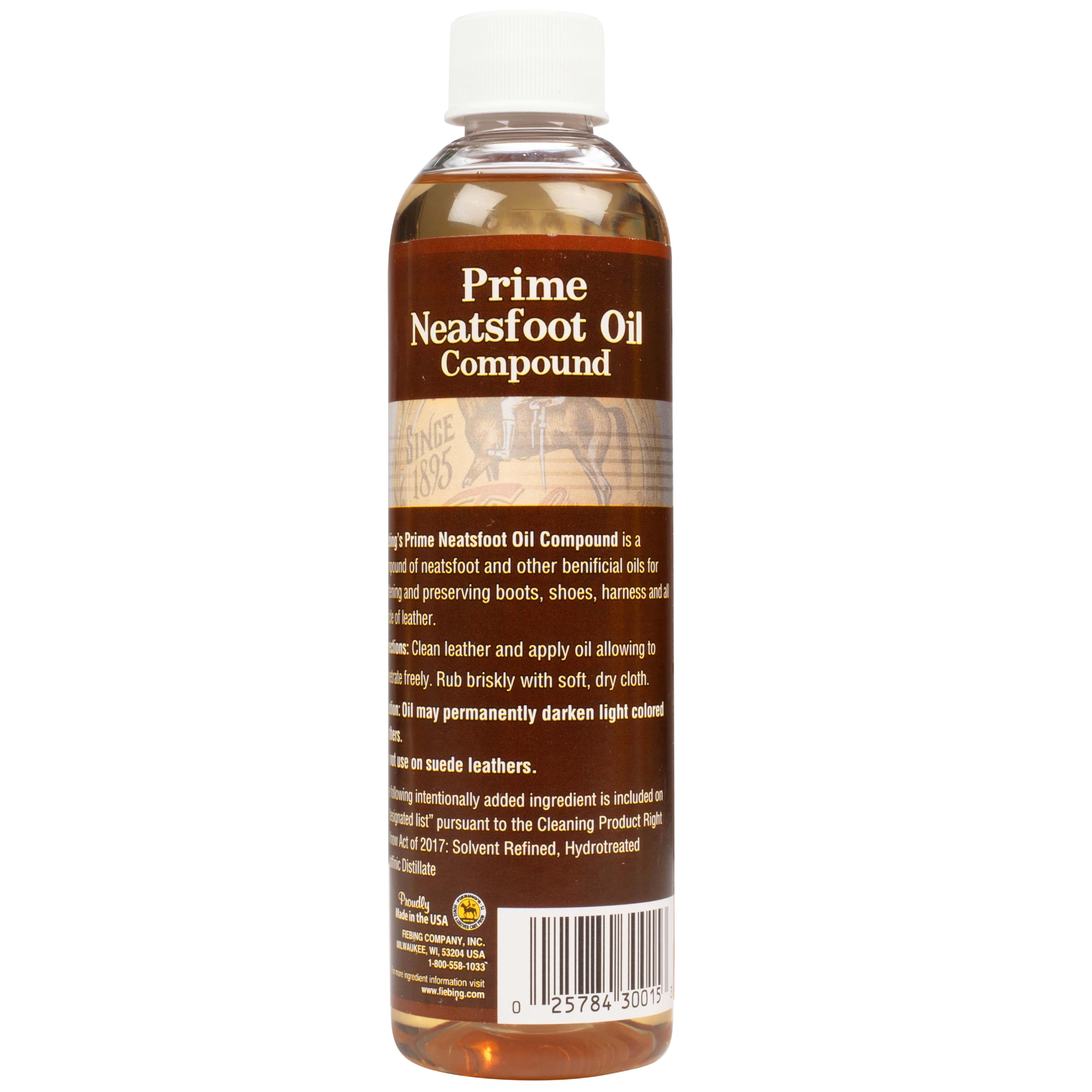 Entretien quotidien du cuir avec Fiebing's Prime Neatsfoot Oil
