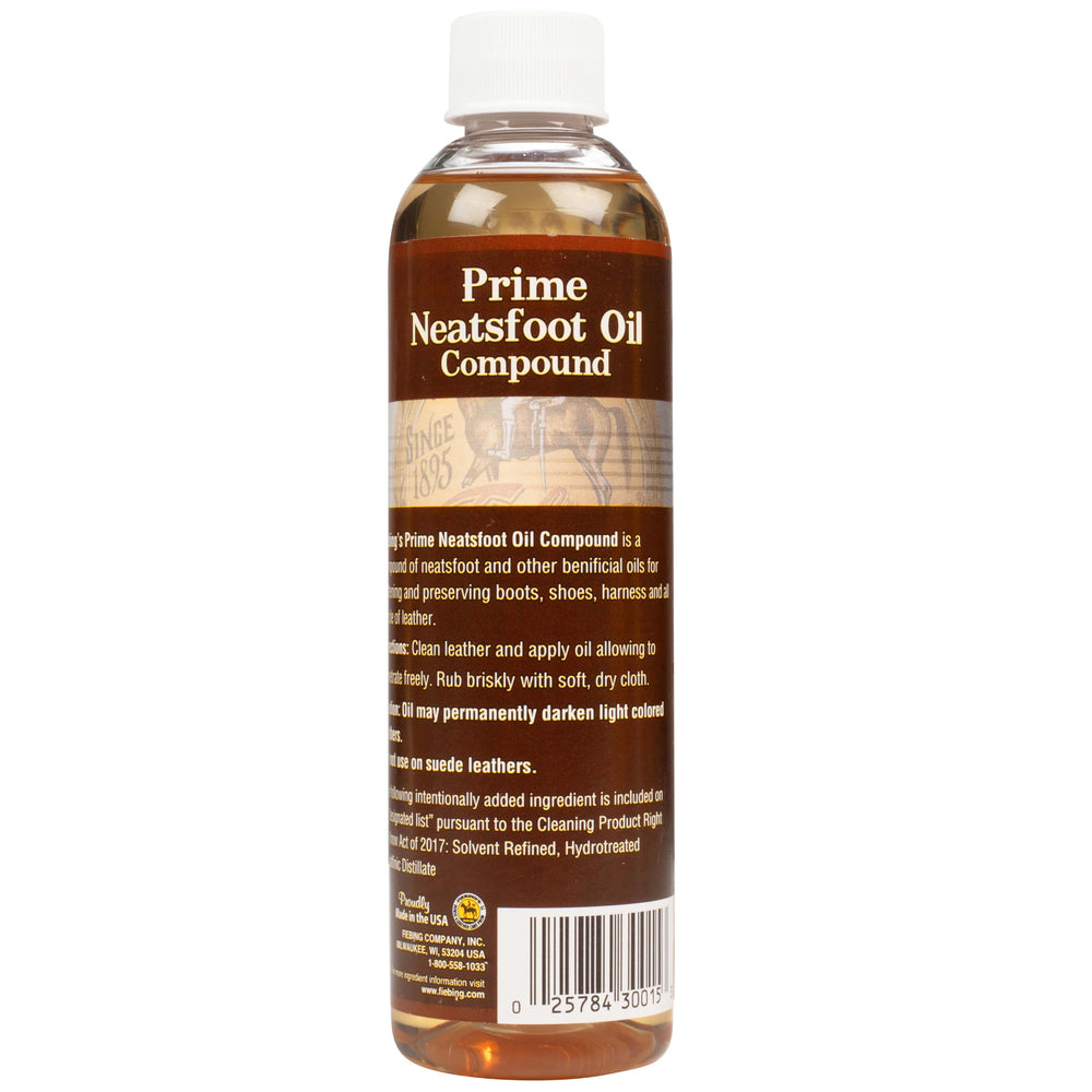 Entretien quotidien du cuir avec Fiebing's Prime Neatsfoot Oil