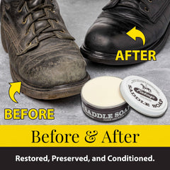 Savon Selle Fiebing's 12oz protection durable du cuir.