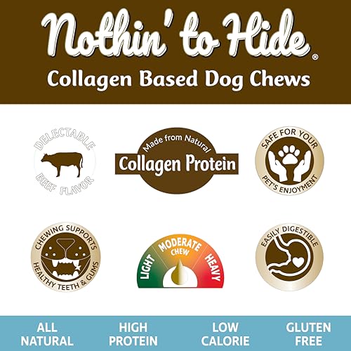 Fieldcrest Farms Nothin' to Hide Flip Chips boeuf, friandise digestible à haute teneur en protéines