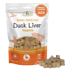 Fieldcrest Farms Foie de Canard lyophilisé: topper nourrissant pour le repas quotidien du chien