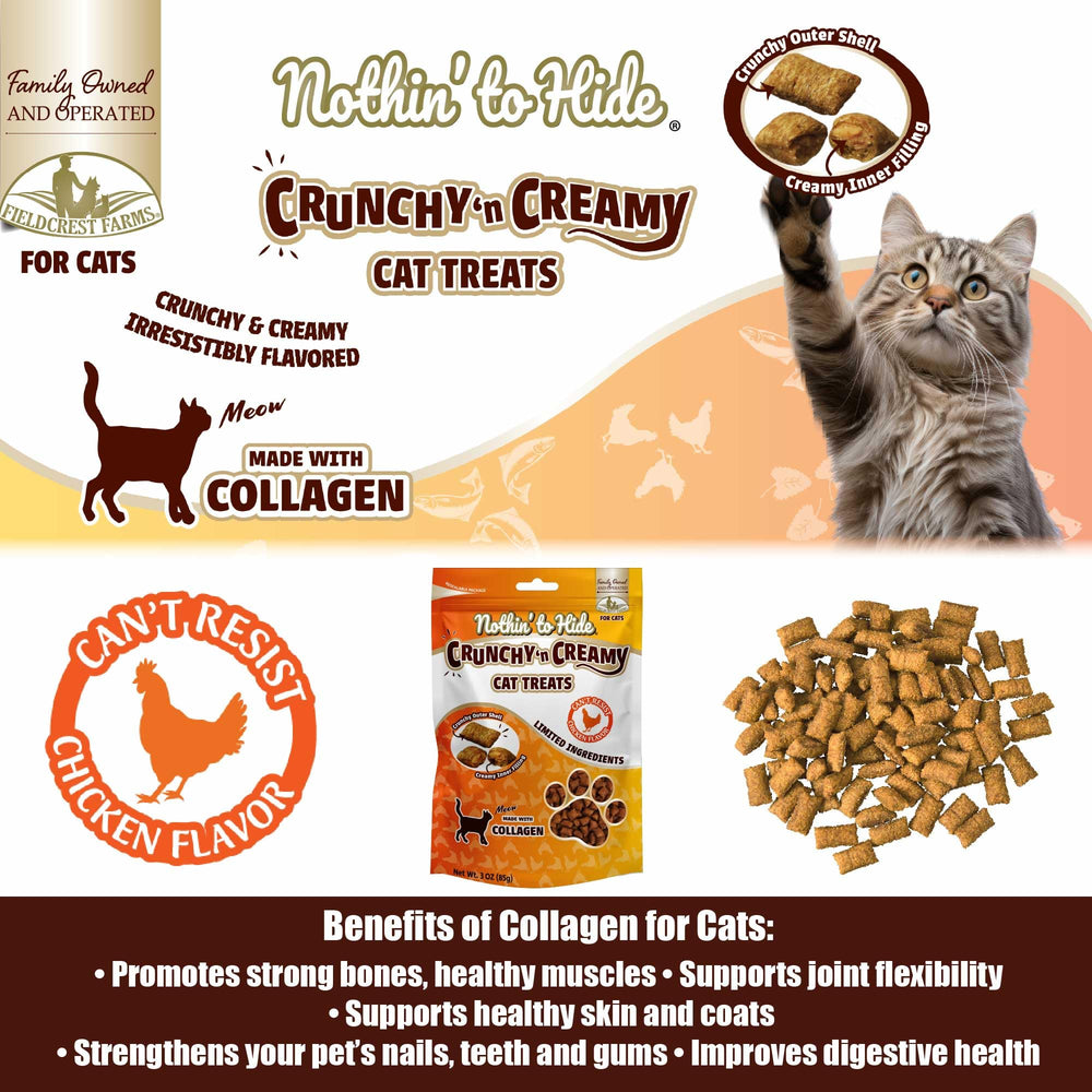 Cœur crémeux visible dans Nothin’ to Hide, friandises pour chats.