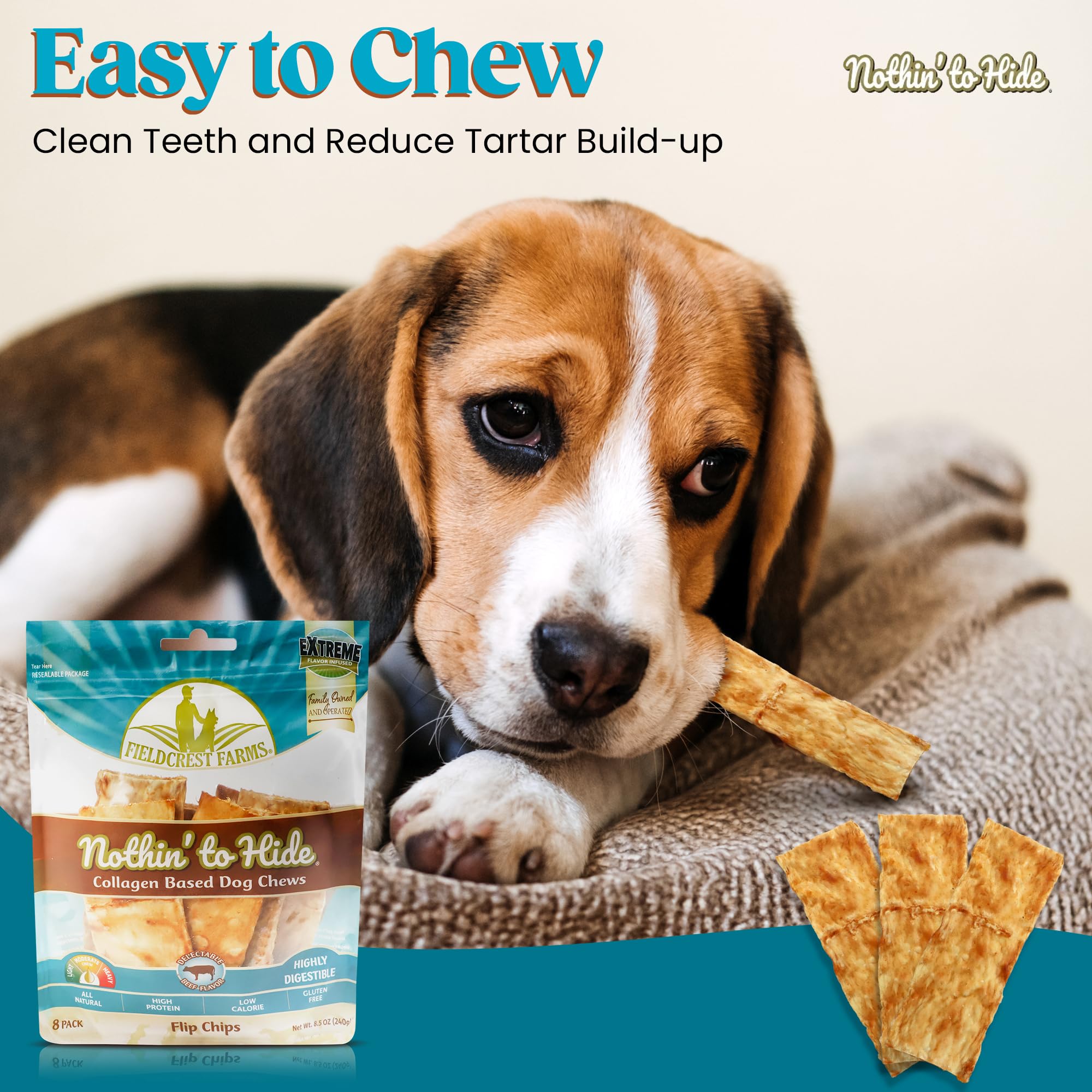 Fieldcrest Farms Nothin' to Hide Flip Chips tests en laboratoire pour traçabilité.