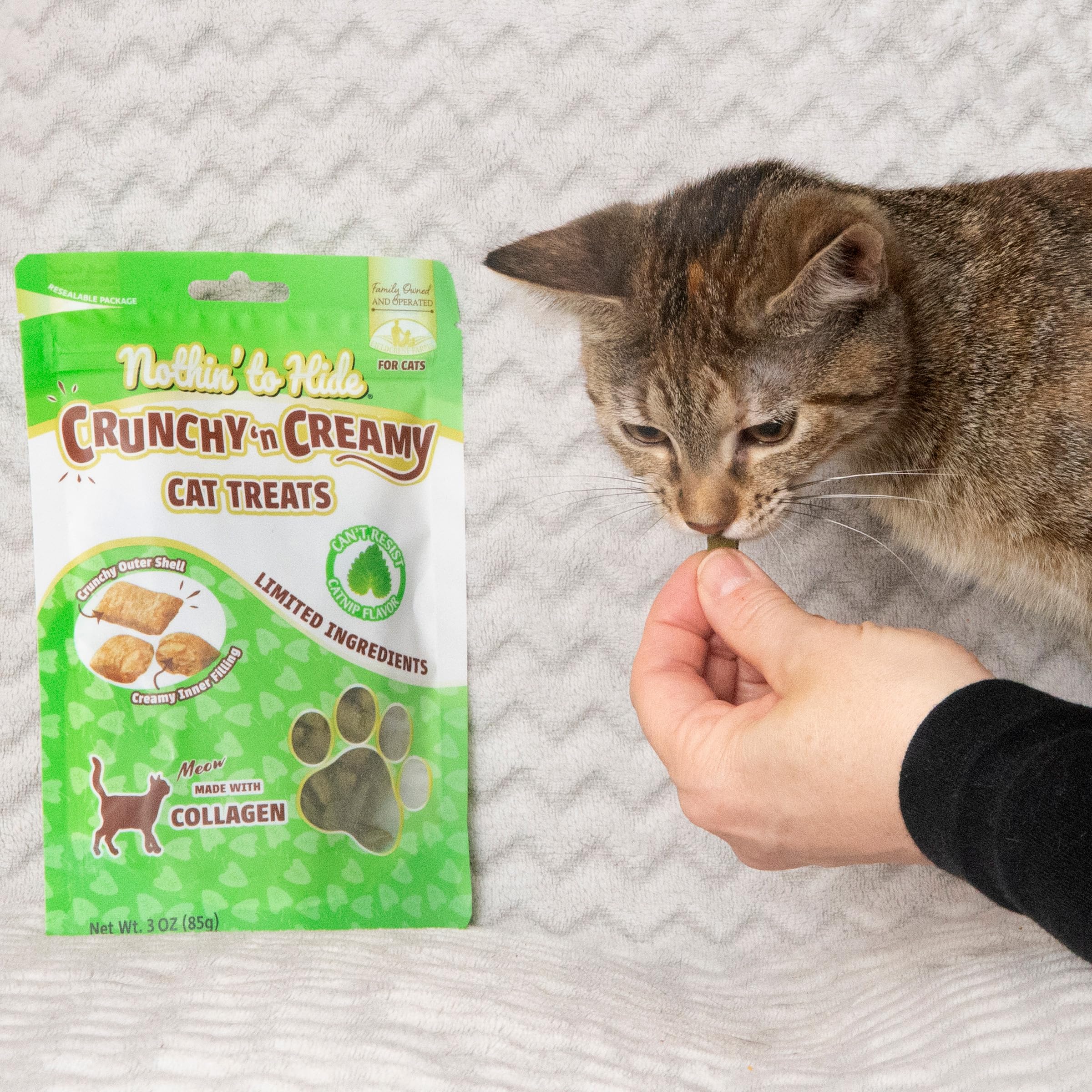 Fieldcrest Farms Nothin’ to Hide – saveur herbe à chat qui attire.