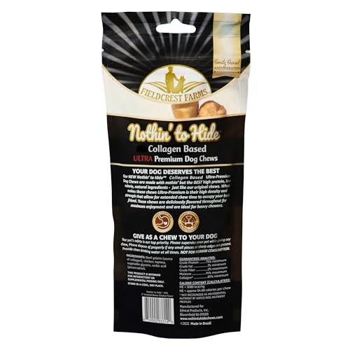 Fieldcrest Farms Nothin' to Hide — texture ferme poulet 3 pouces, stimule le mâchage.