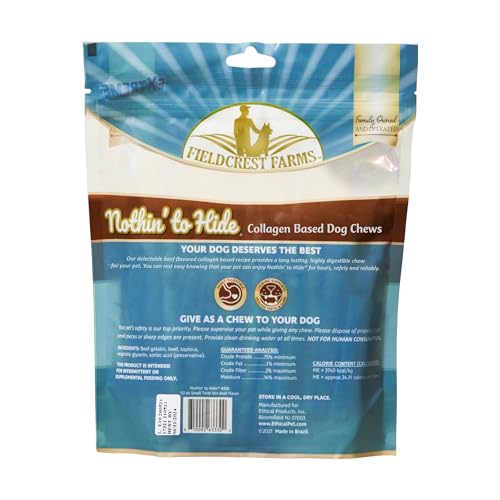Fieldcrest Farms Twist Stix boeuf, sans cuir et sans additifs lourds