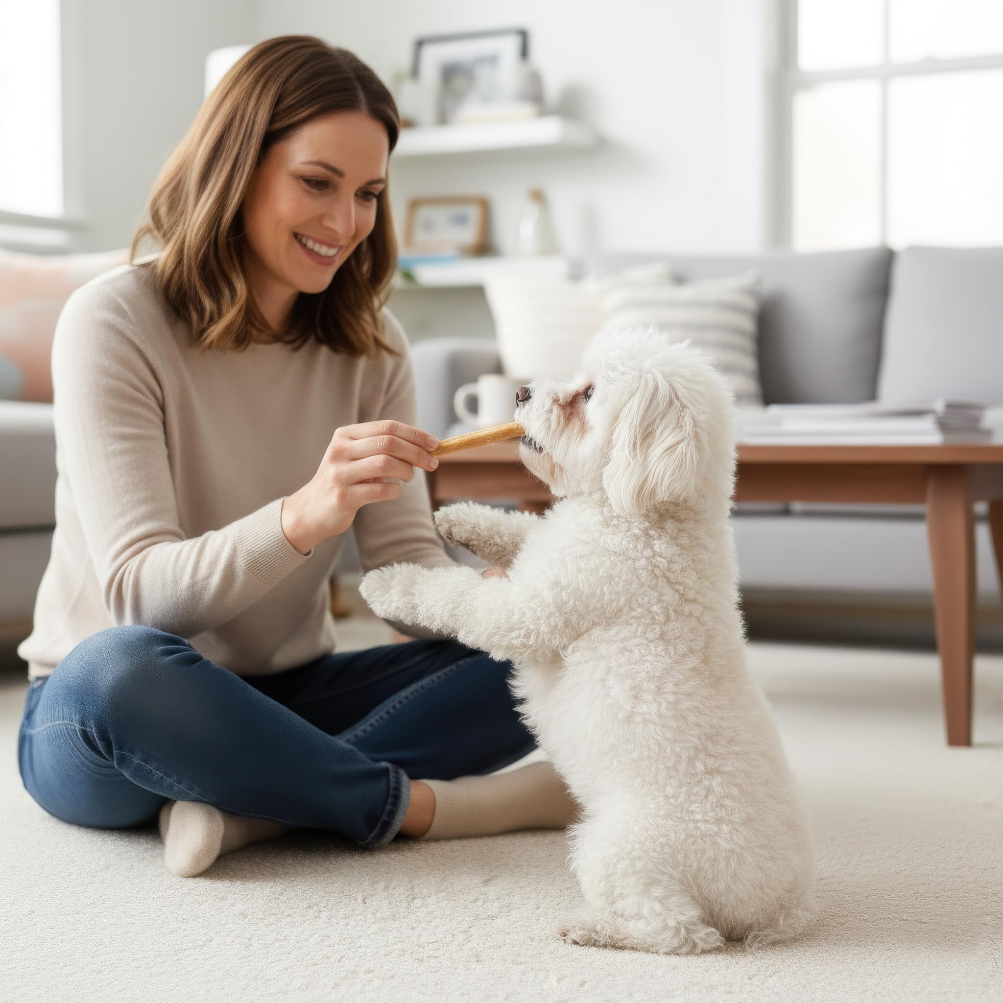 Fieldcrest Twist Stix boeuf, contribue à des gencives en mouvement