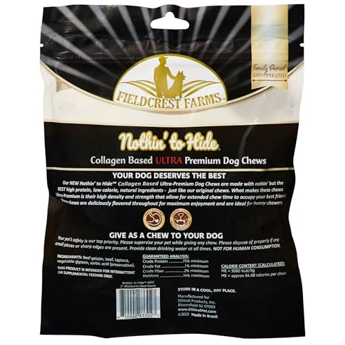 Fieldcrest Farms Nothin' to Hide Ultra Wishbones: texture dense, idéal pour occuper les chiens.