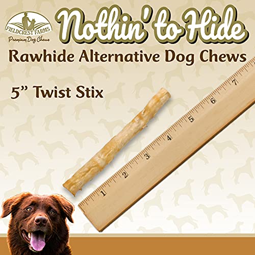 Fieldcrest Nothing to Hide Peanut Butter Stix friandise protéinée douce pour chiots et adultes.