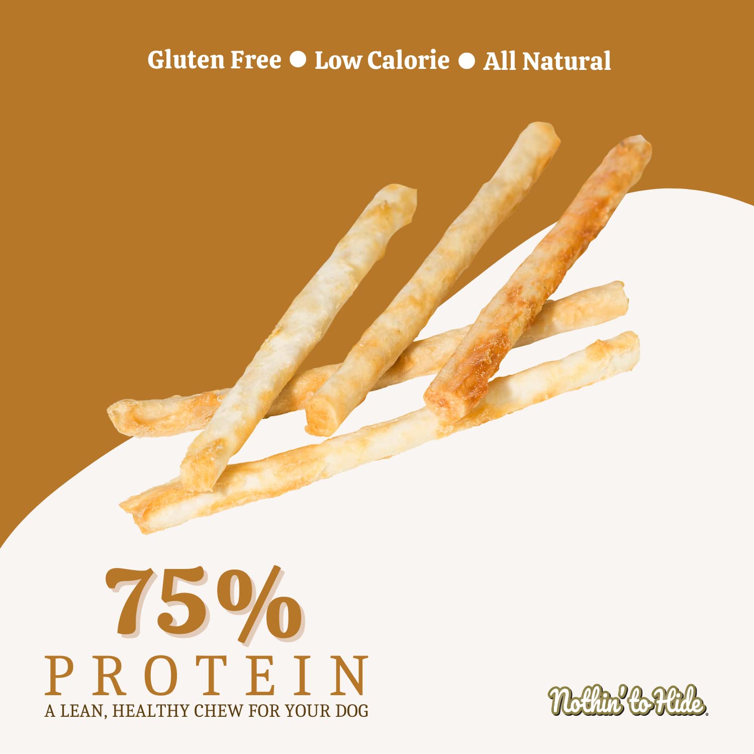 Fieldcrest Nothing to Hide Twist Stix sans rawhide soutien dentaire potentiel lors des morsures.