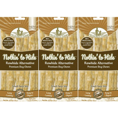 Fieldcrest Farms Nothing to Hide Twist Stix emballage, friandise sans rawhide idéale pour la mastication quotidienne.