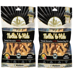 Fieldcrest Farms Rien à cacher – os 3 pouces pour petits chiens, digestible.