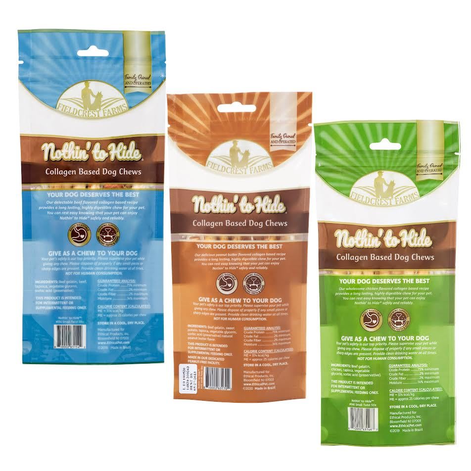 Fieldcrest Farms Twist Stix poulet – aide potentielle pour l’hygiène dentaire