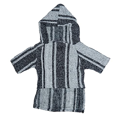 Guide des tailles Fiesta Brands Poncho Baja pour chien, pour trouver la bonne taille.