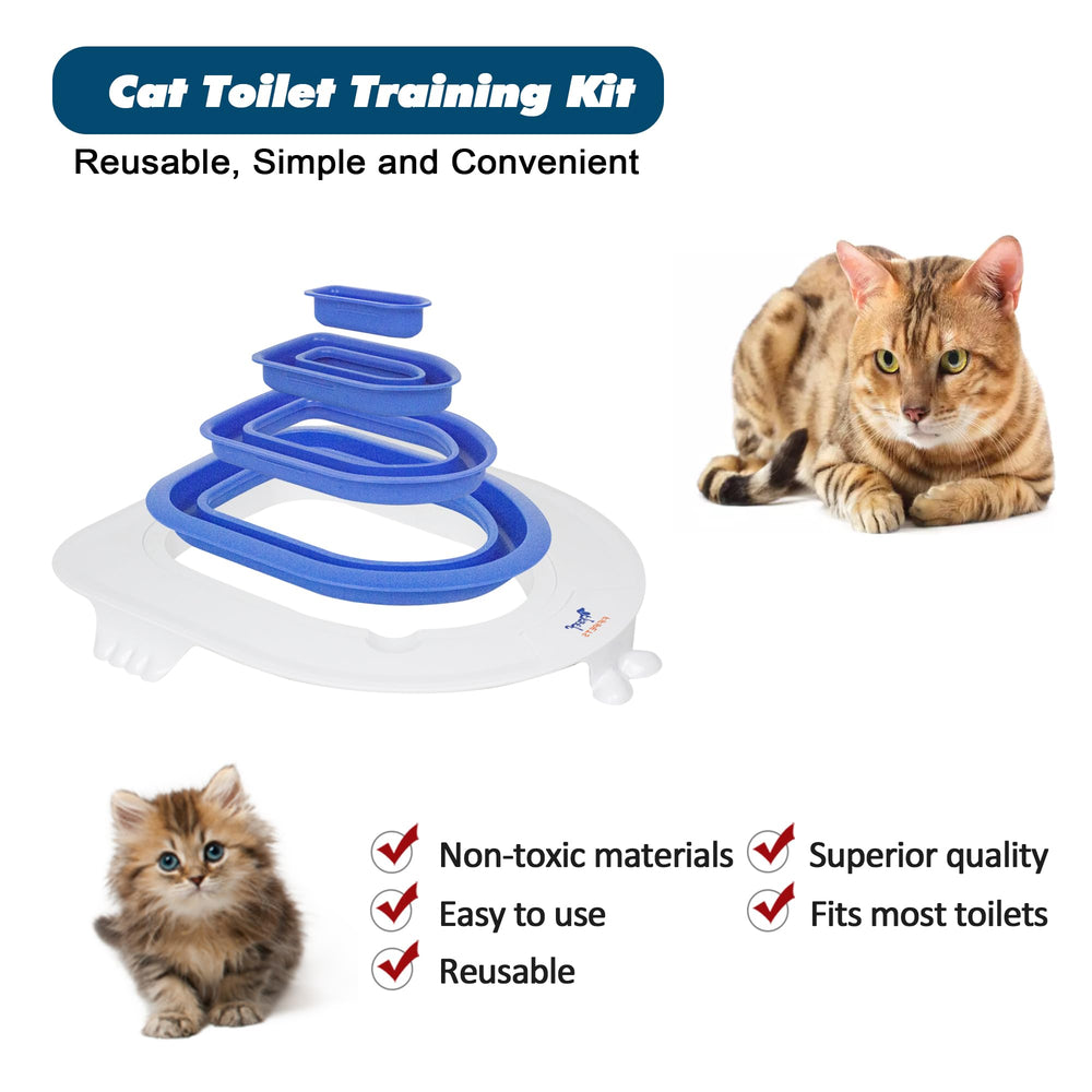 FIFIPETS adaptation-toilette-chat: reduction du stress pendant l'apprentissage.