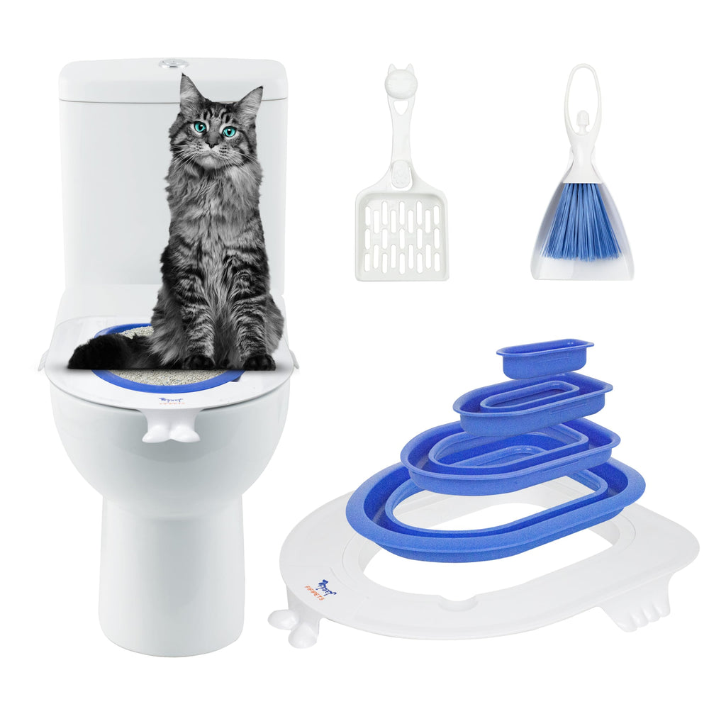 FIFIPETS kit-entrainement-toilette-chat: apprentissage progressif pour votre chat.