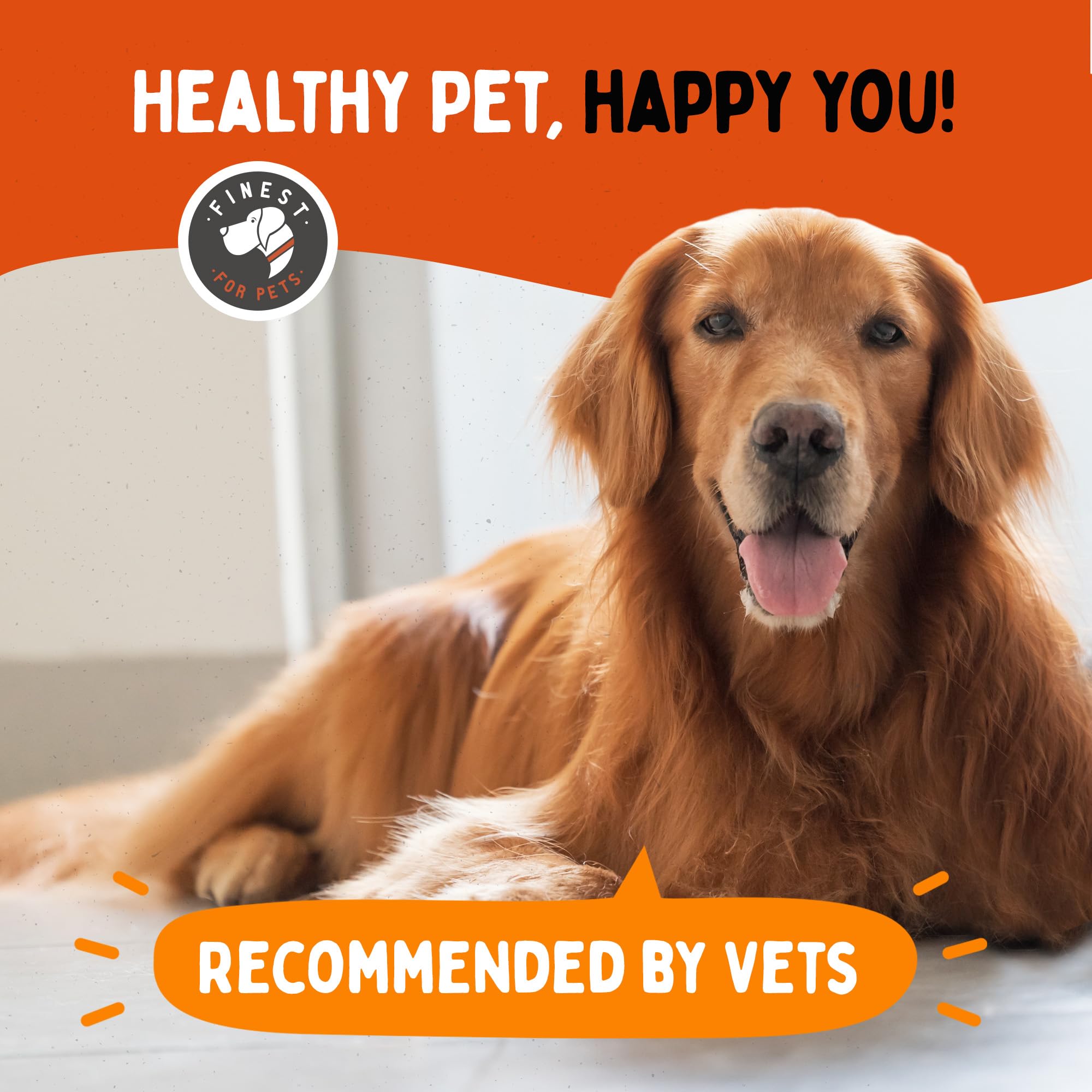 Finest For Pets – format de 16 onces, pratique et durable.
