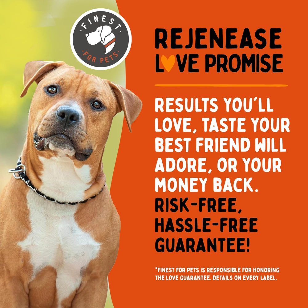 Finest For Pets – format de 32 onces, option généreuse pour grandes tailles.