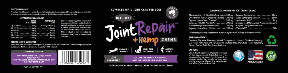 Prise facile au quotidien pour chiens actifs avec Finest For Pets