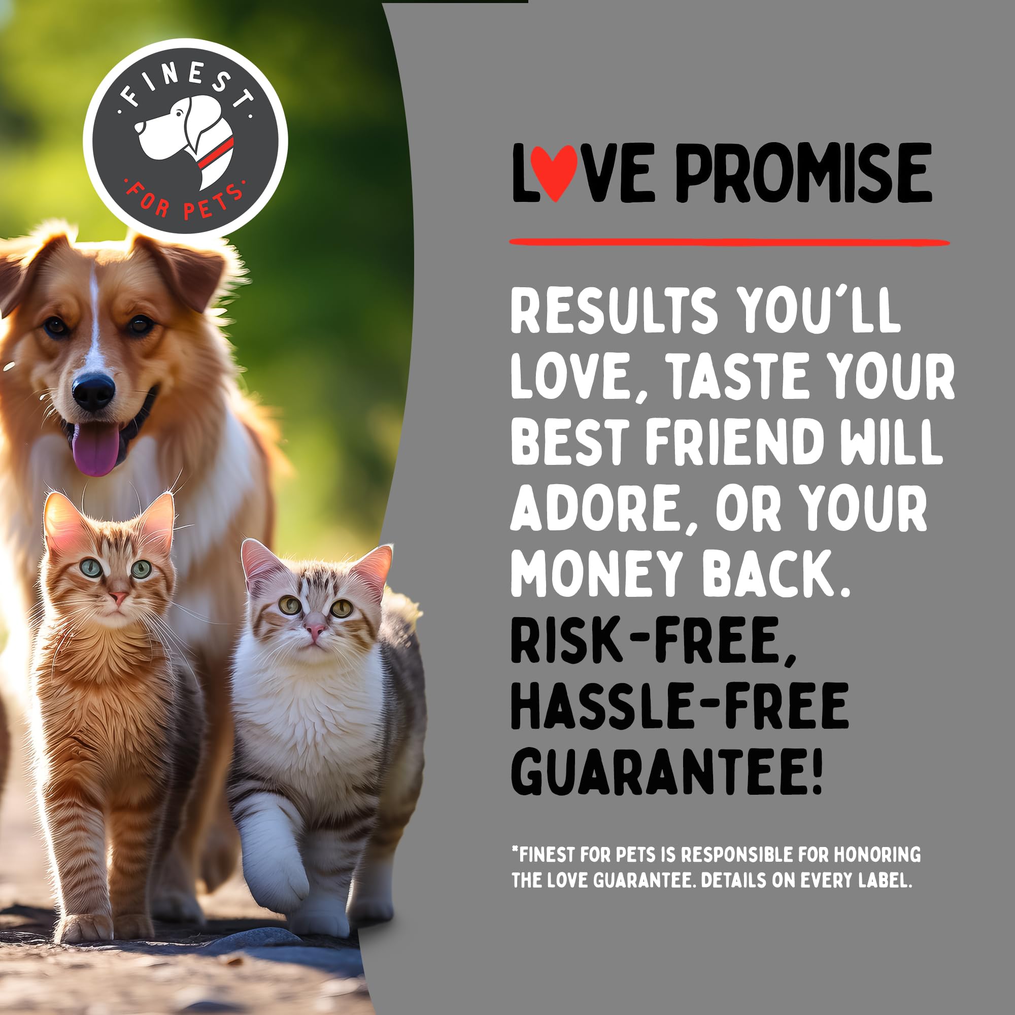 Finest For Pets administration facile pour chiens et chats.