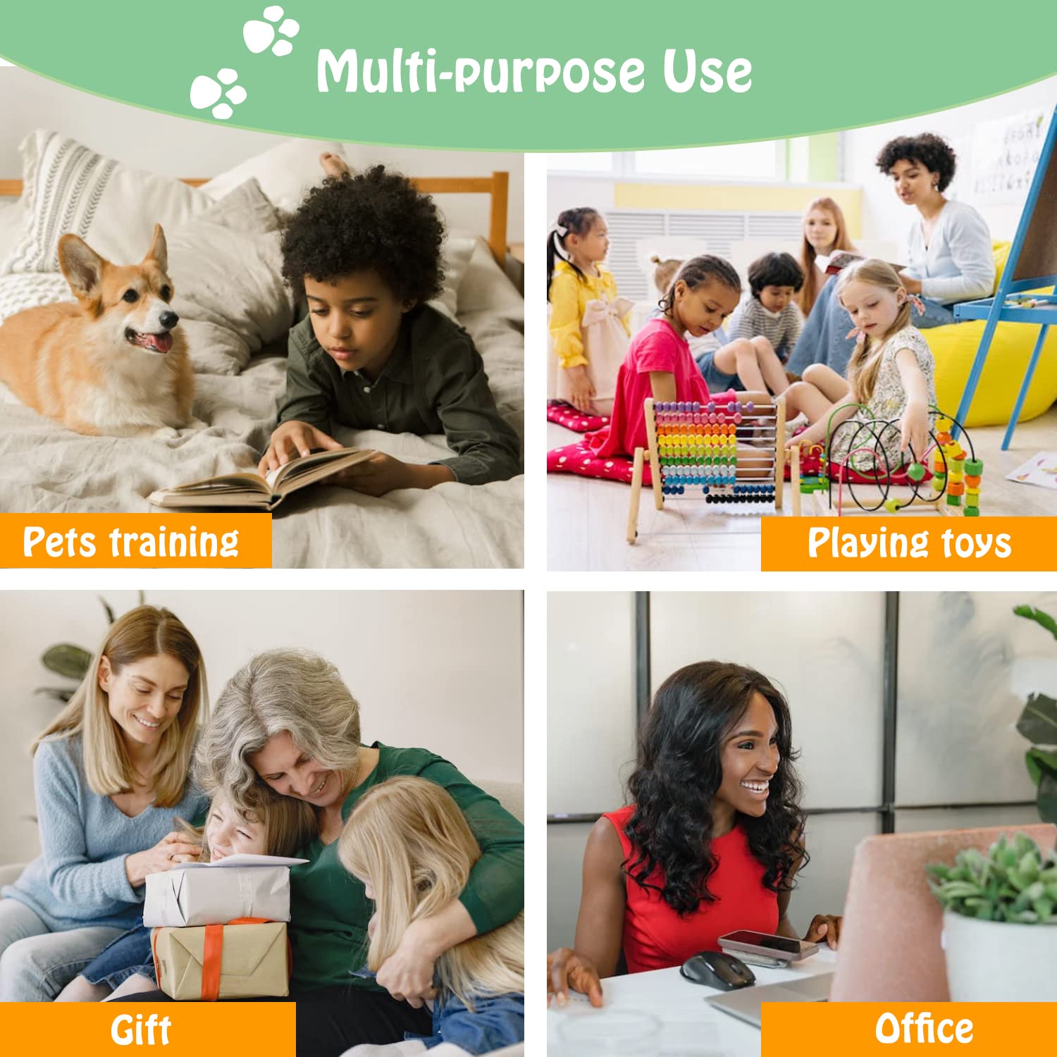 FINEST+ parfait pour jeux et éducation ludique des animaux.