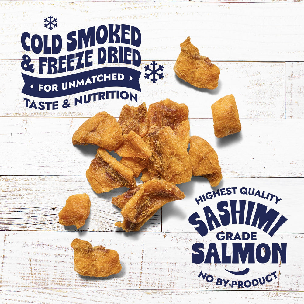 Friandises Finfare saumon sashimi qualité nuggets – gourmandes et adaptées à l’entraînement