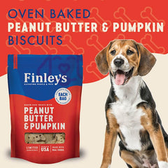 Ingrédients végétaux simples de Finley’s, sans artificiels, option saine pour chien.