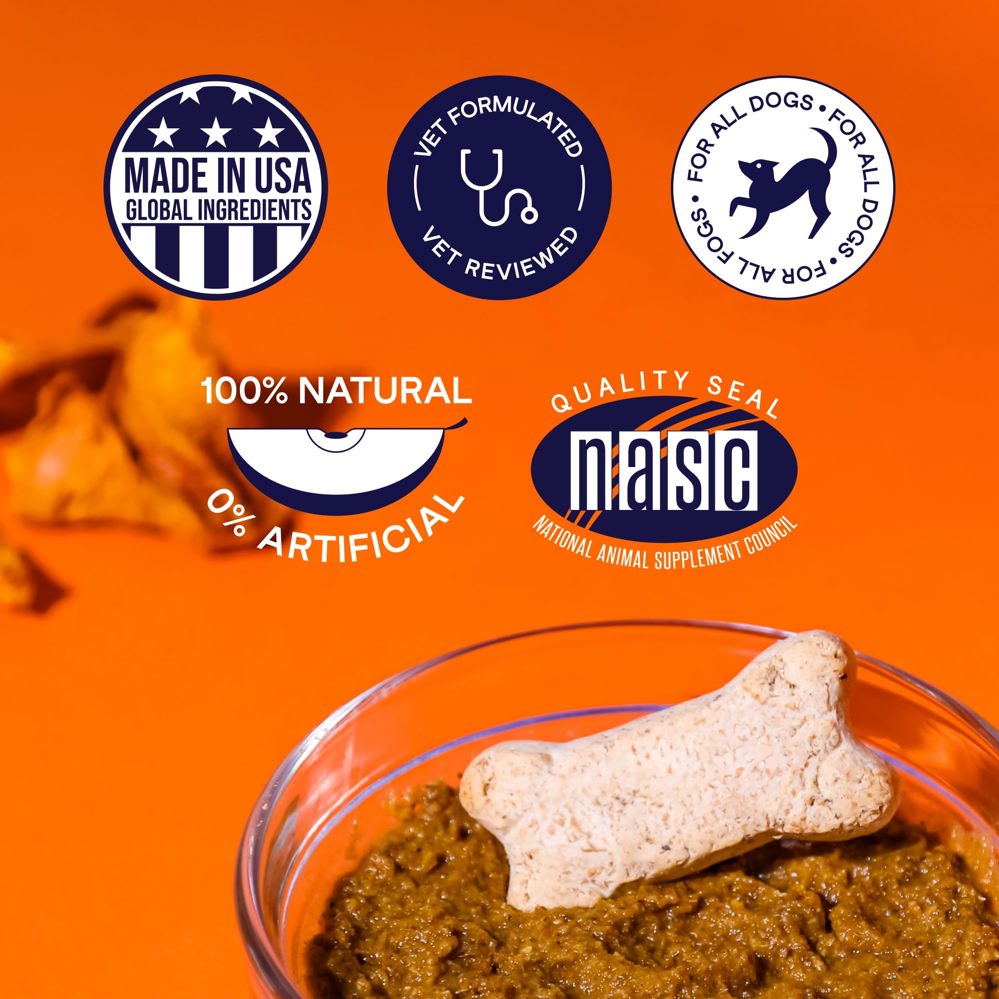 Certification NASC sur Finn Pumpkin Plus pour des standards de qualité.