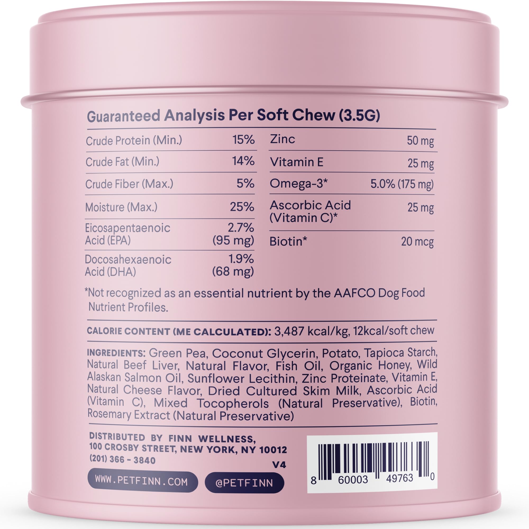 Finn Skin & Coat – biotine et vitamines, soutien du pelage.
