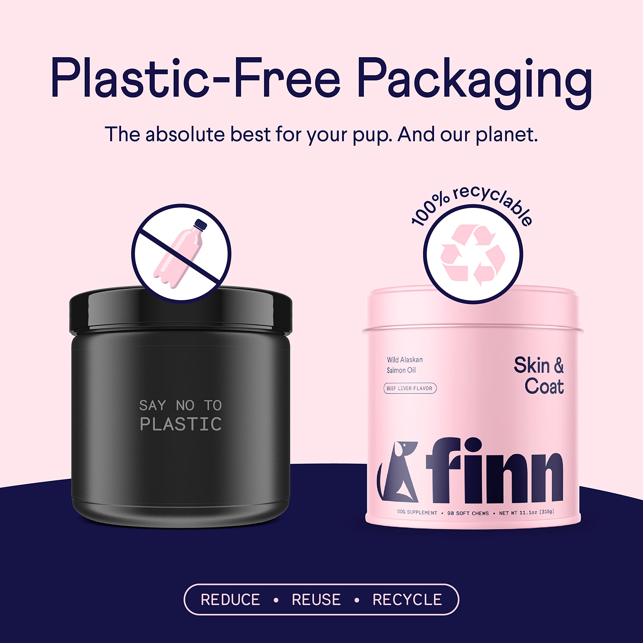 Finn Skin & Coat – fabriqué aux États-Unis avec ingrédients biologiques.
