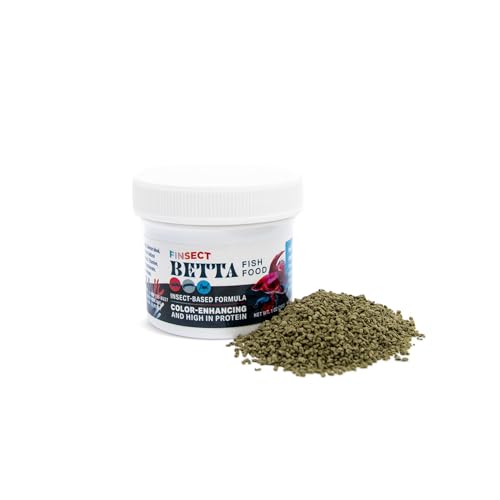 Nourriture Finsect Betta 100 pourcent naturelle pour les Bettas.
