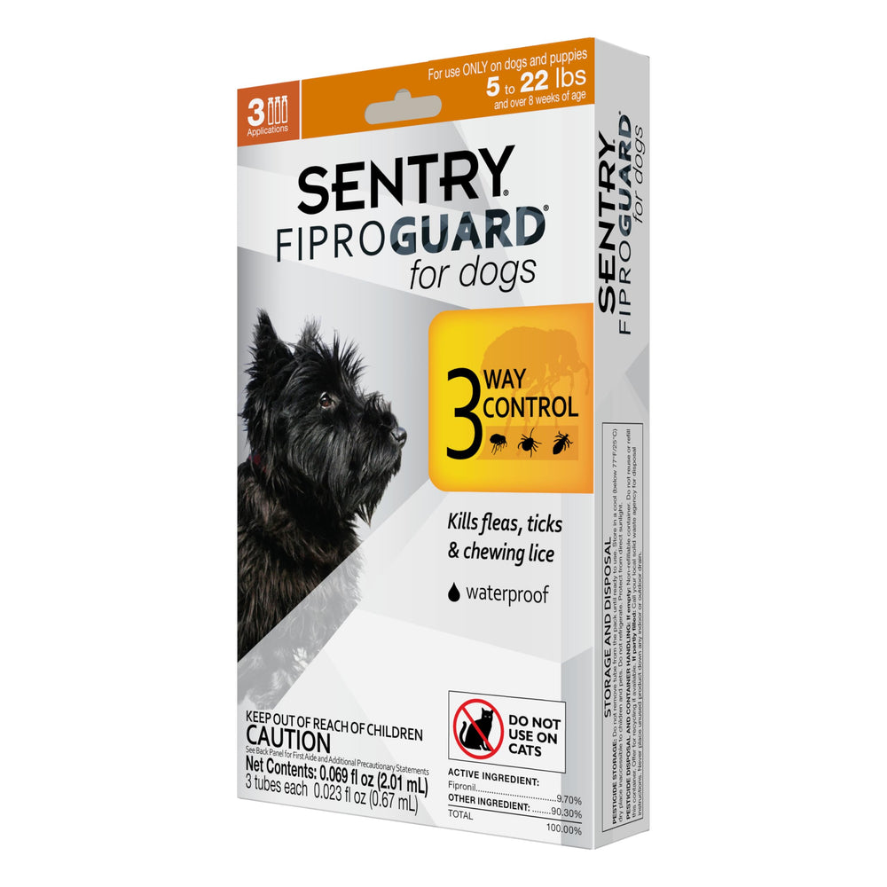 Fiproguard application dos sur chien pour protection fiable contre puces et tiques