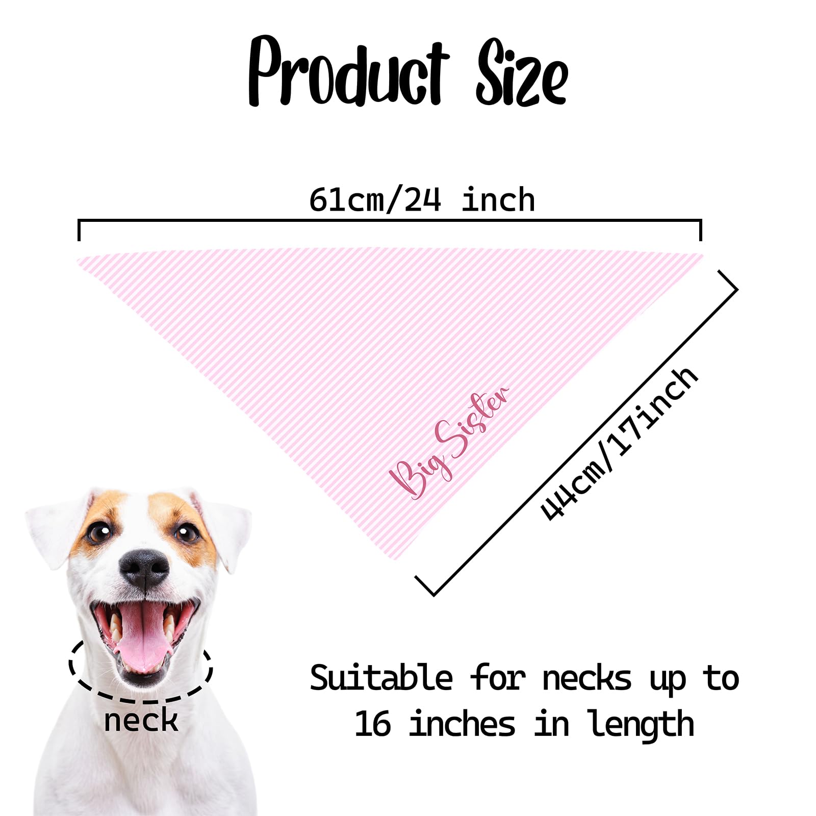 Bandana Fipsieneml pour chien annonce grossesse rose, parfait pour des clichés mémorables