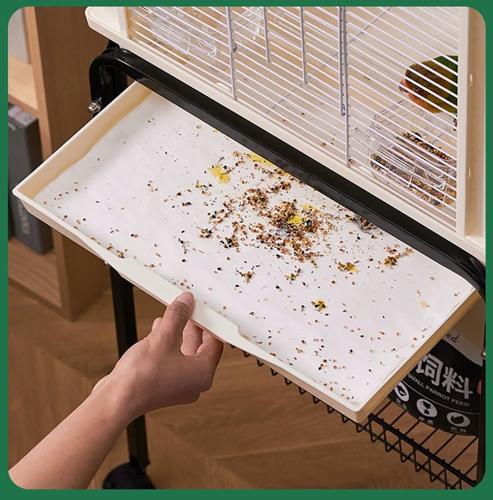 Firdnyohs convient aux grandes cages grâce à sa taille ajustable.