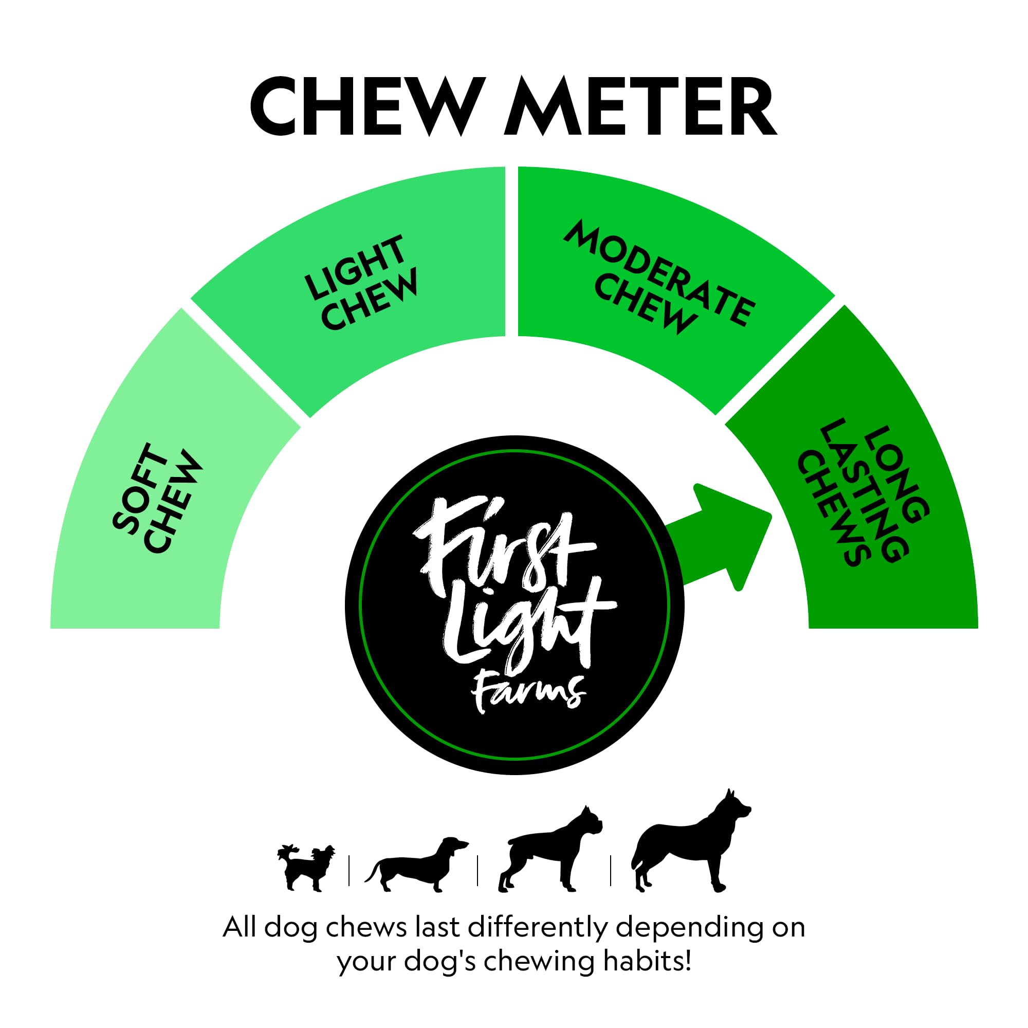 First Light os-moelle-venaison-pour-chien-trois-pack, option hypoallergénique sans excipients