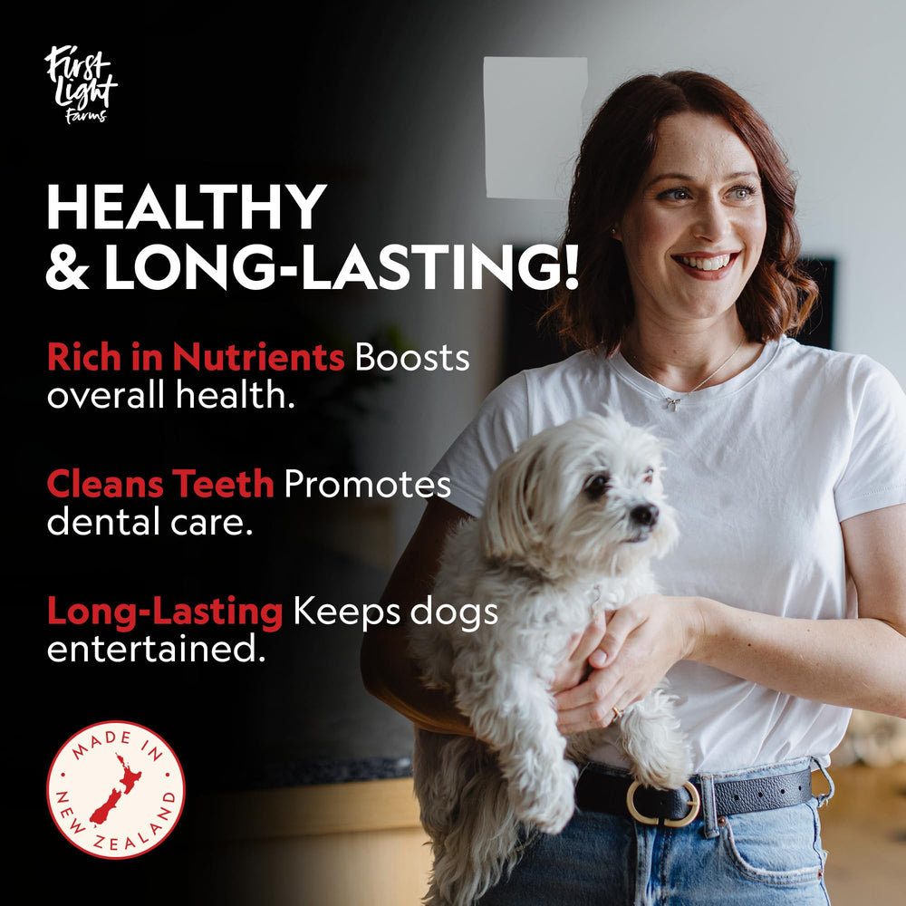 First Light os-moelle-venaison-pour-chien-trois-pack, élevé de manière éthique et durable