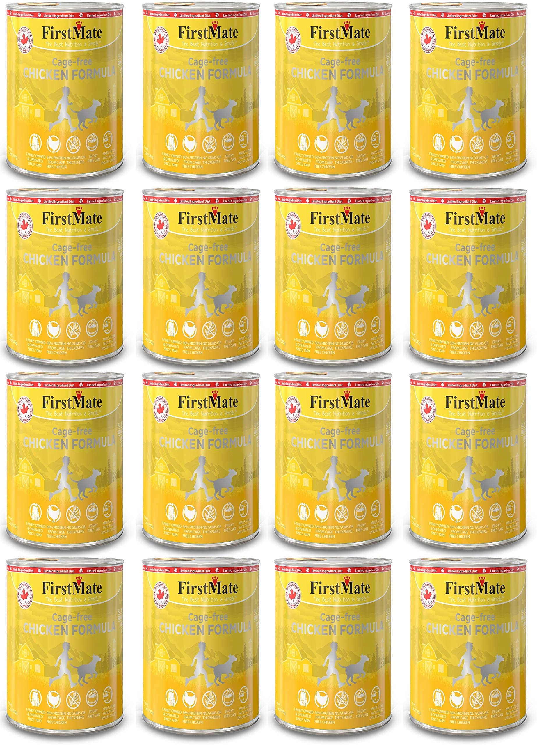 FirstMate plat chien sans céréales: repas pratique et nutritif pour chiens exigeants.