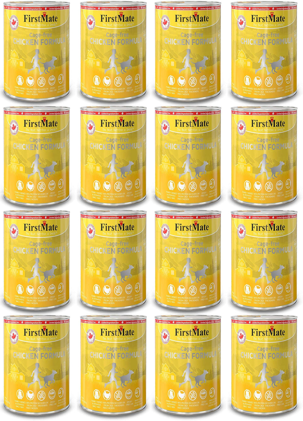 FirstMate plat chien sans céréales: repas pratique et nutritif pour chiens exigeants.