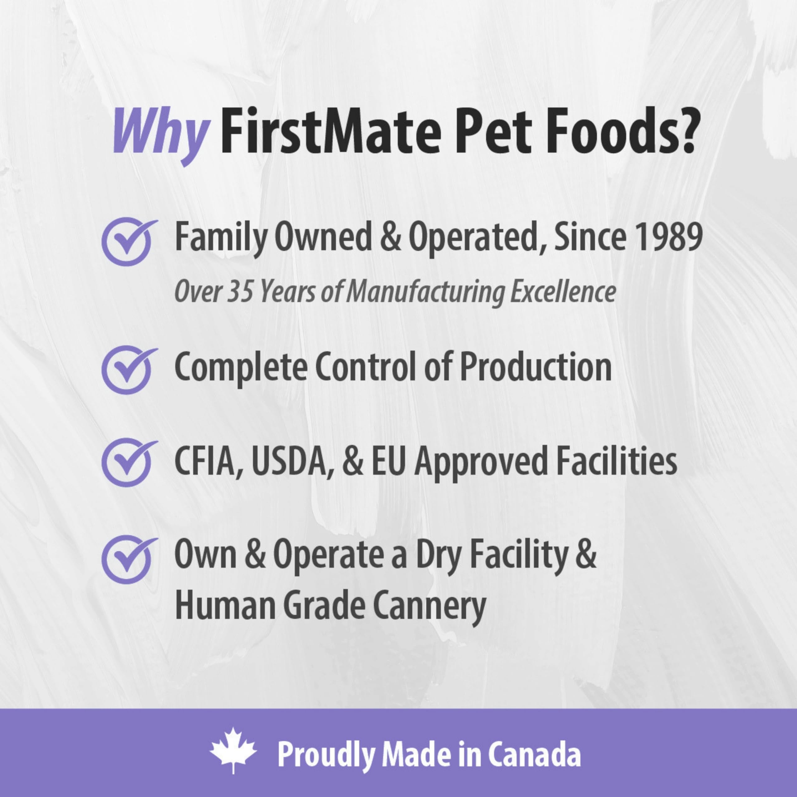 FirstMate croquettes sans grains – repas simple sans pois, lin ni poisson.