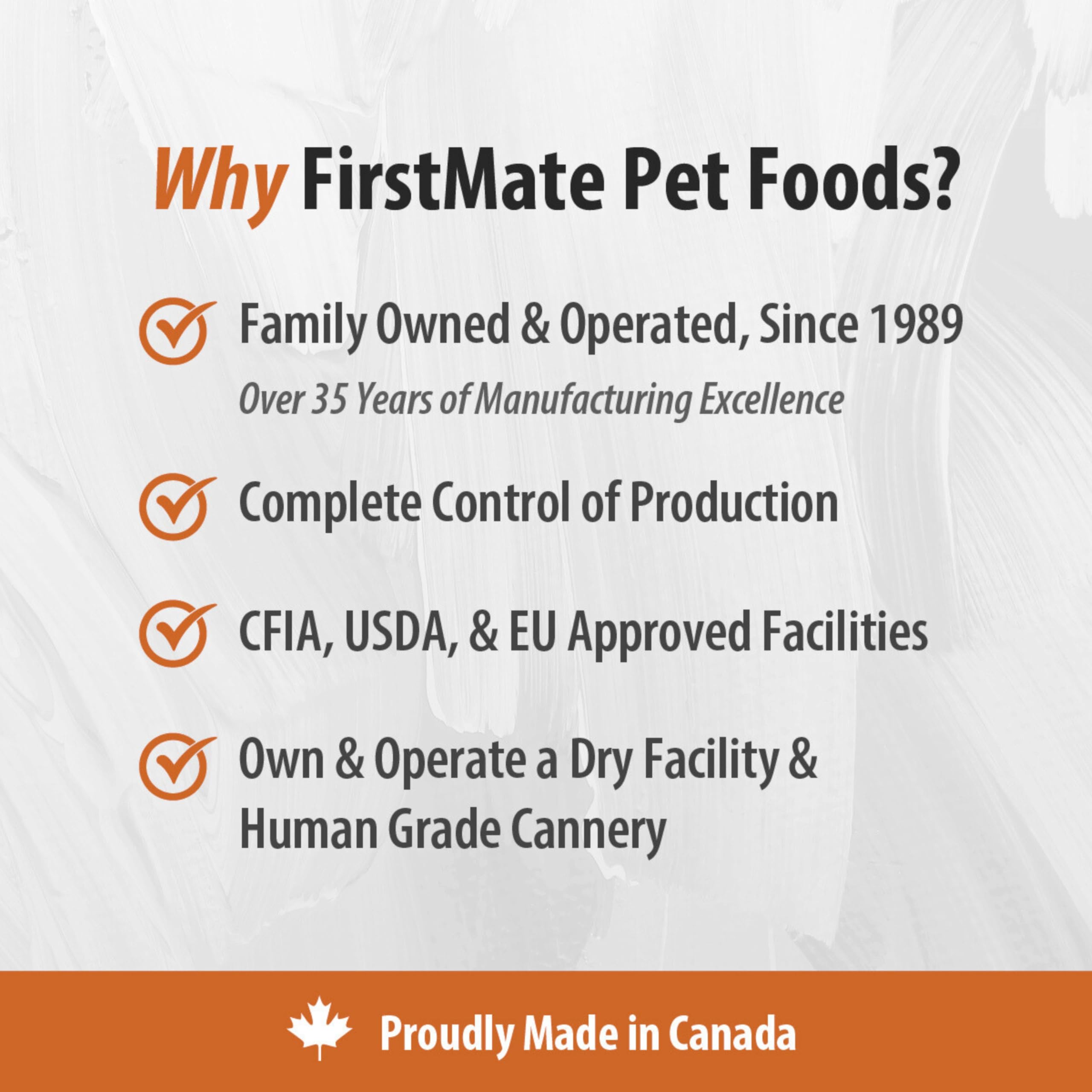 FirstMate texture croquante des bouchées, plaisir masticatoire pour chien.