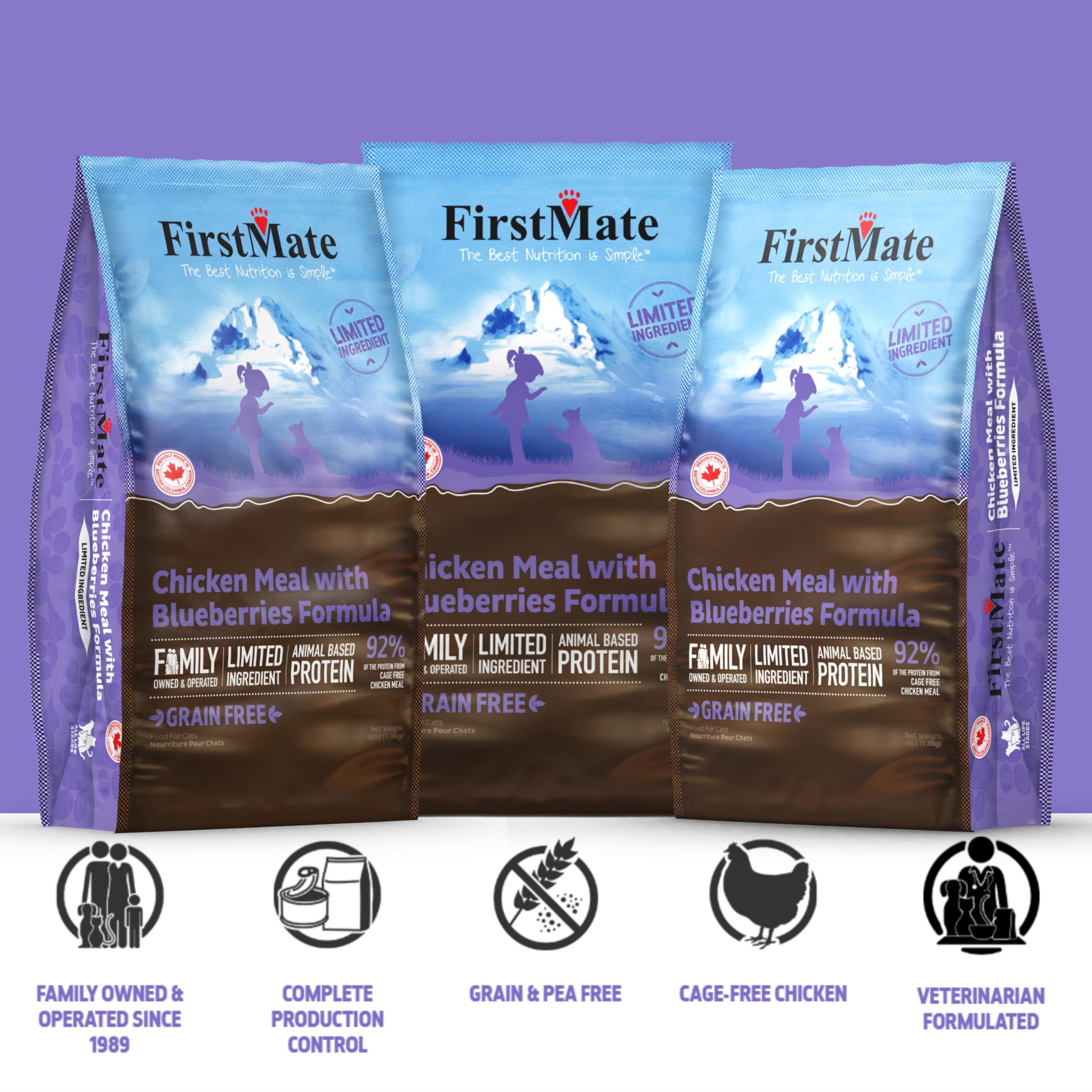 FirstMate tous les âges – formulation adaptée pour chats et chatons, à déguster.