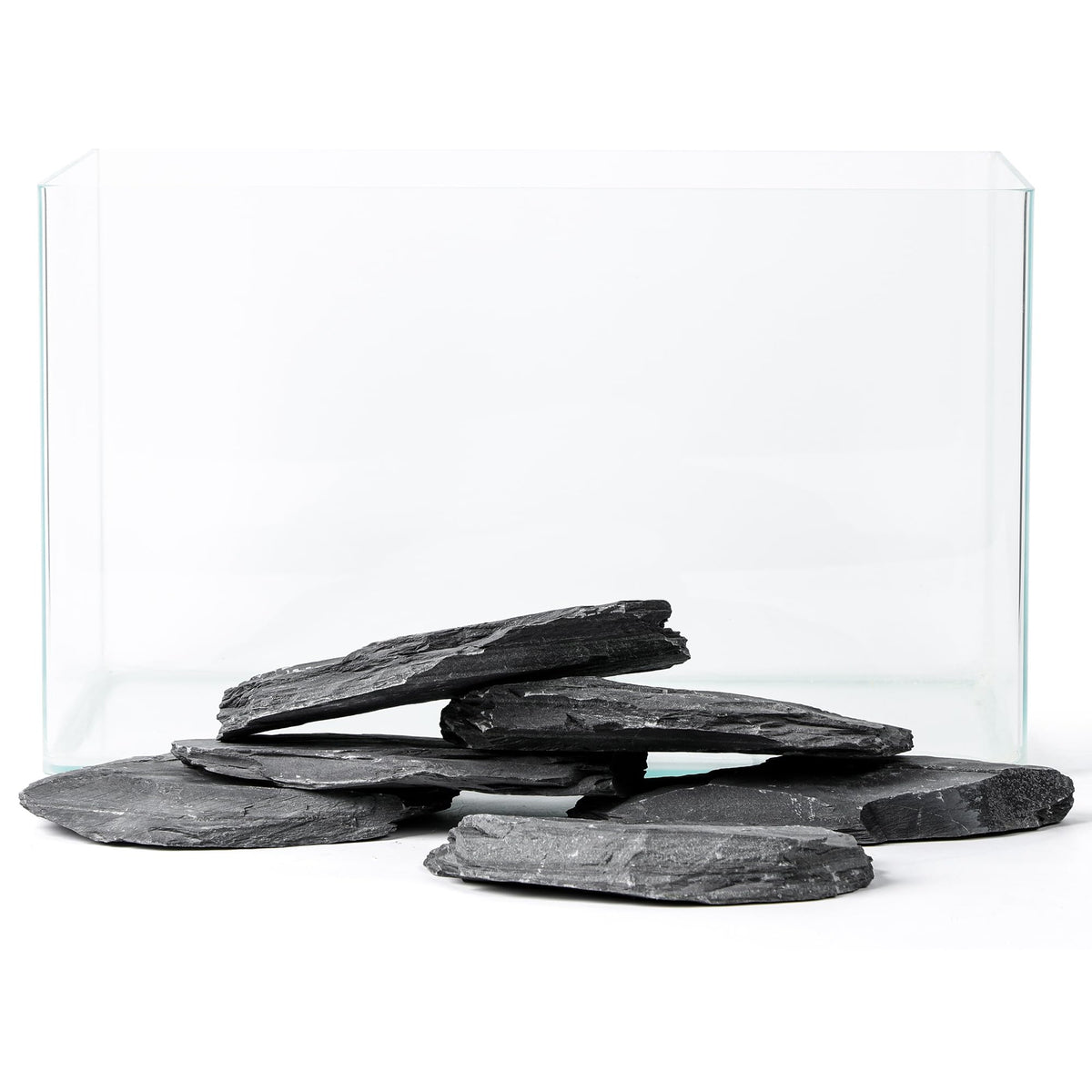 FISCAPE ardoise naturelle: gros plats pour structures d'aquarium stables