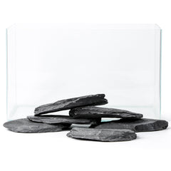 FISCAPE ardoise naturelle: gros plats pour structures d'aquarium stables