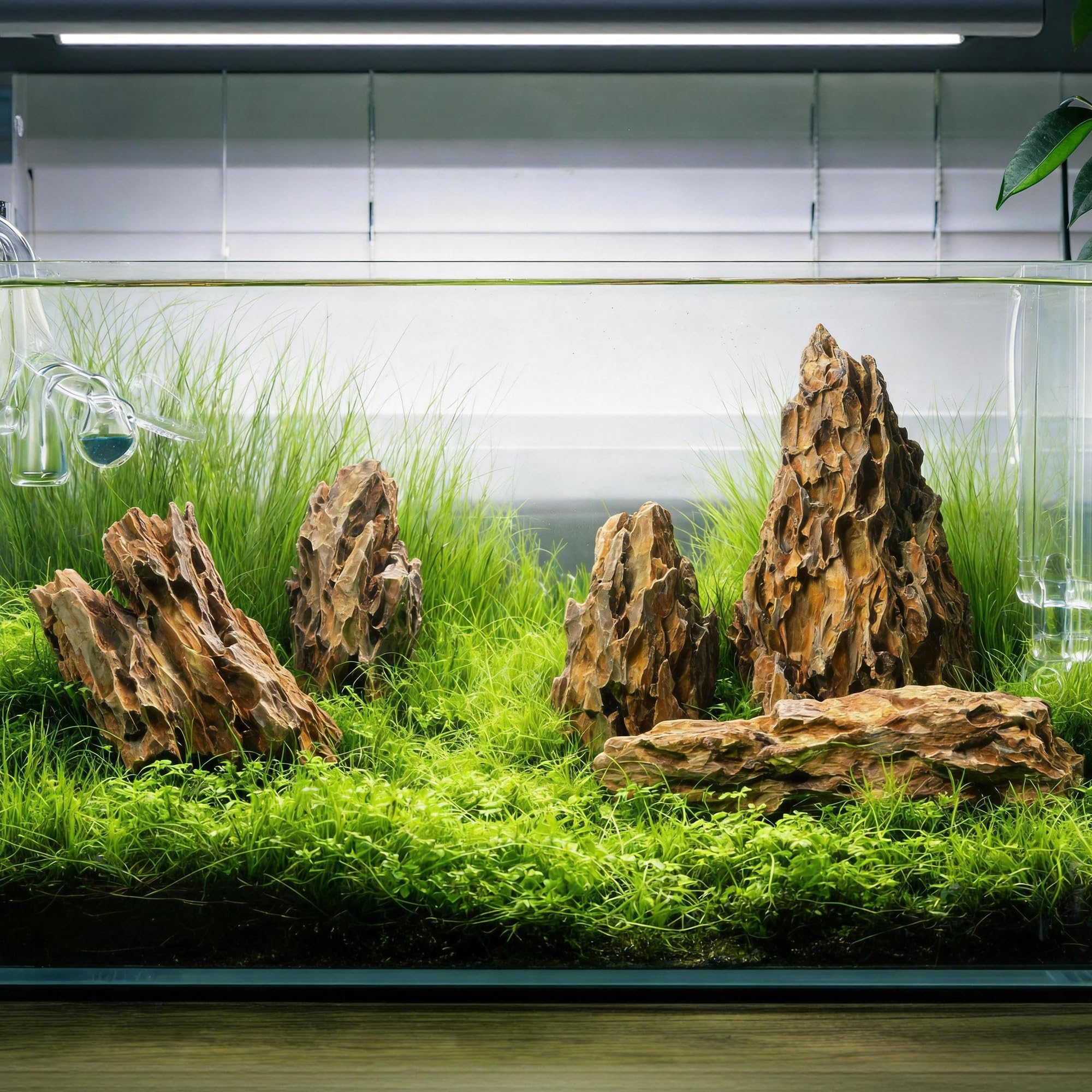FISCAPE Pierre Dragon naturelle, rocher robuste à long terme favorisant l’ancrage des plantes