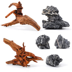 FISCAPE roches Seiryu 2-8 pouces ensemble, décor naturel et durable pour votre aquarium.