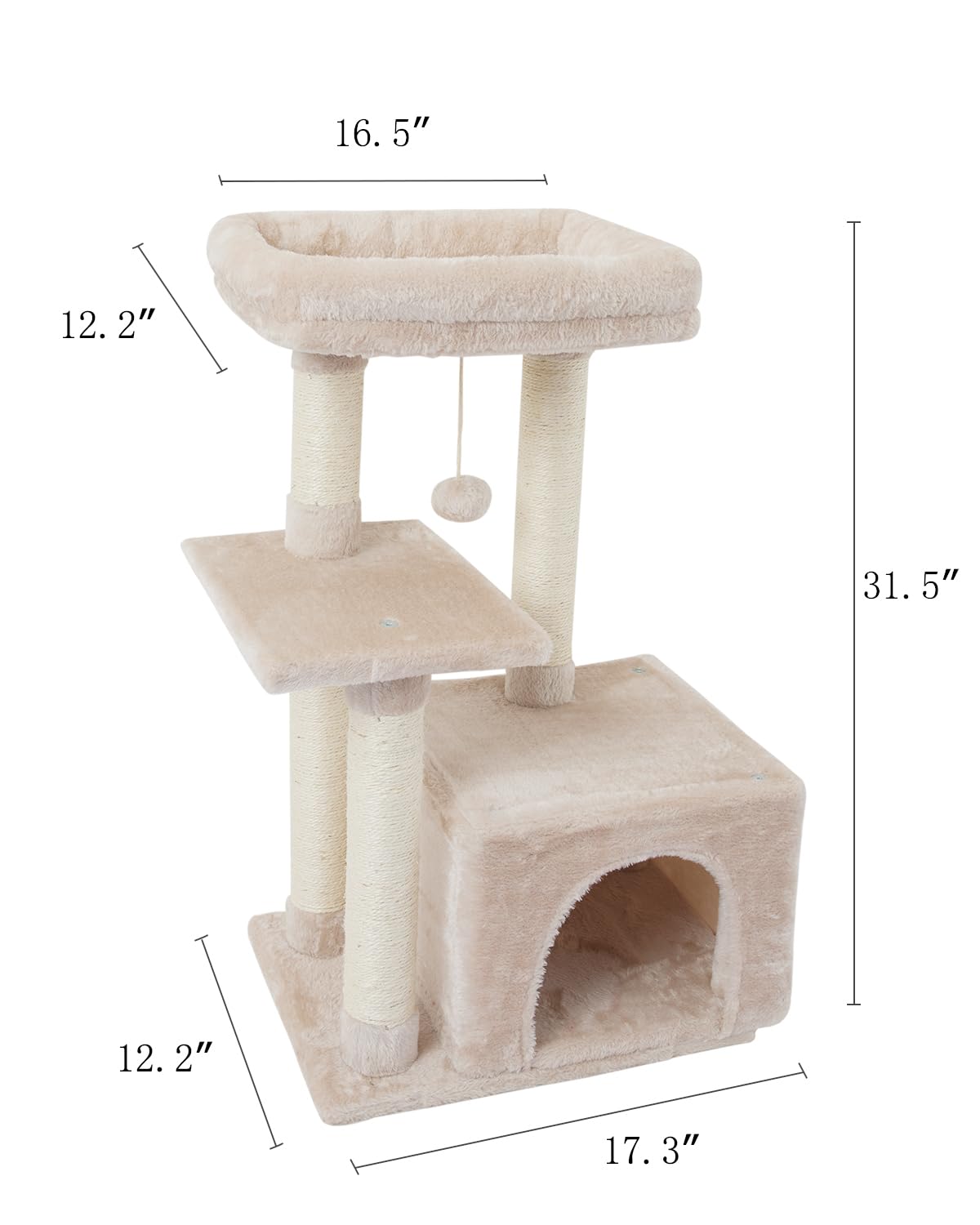 FISH&NAP – surface en fausse fourrure douce pour le confort