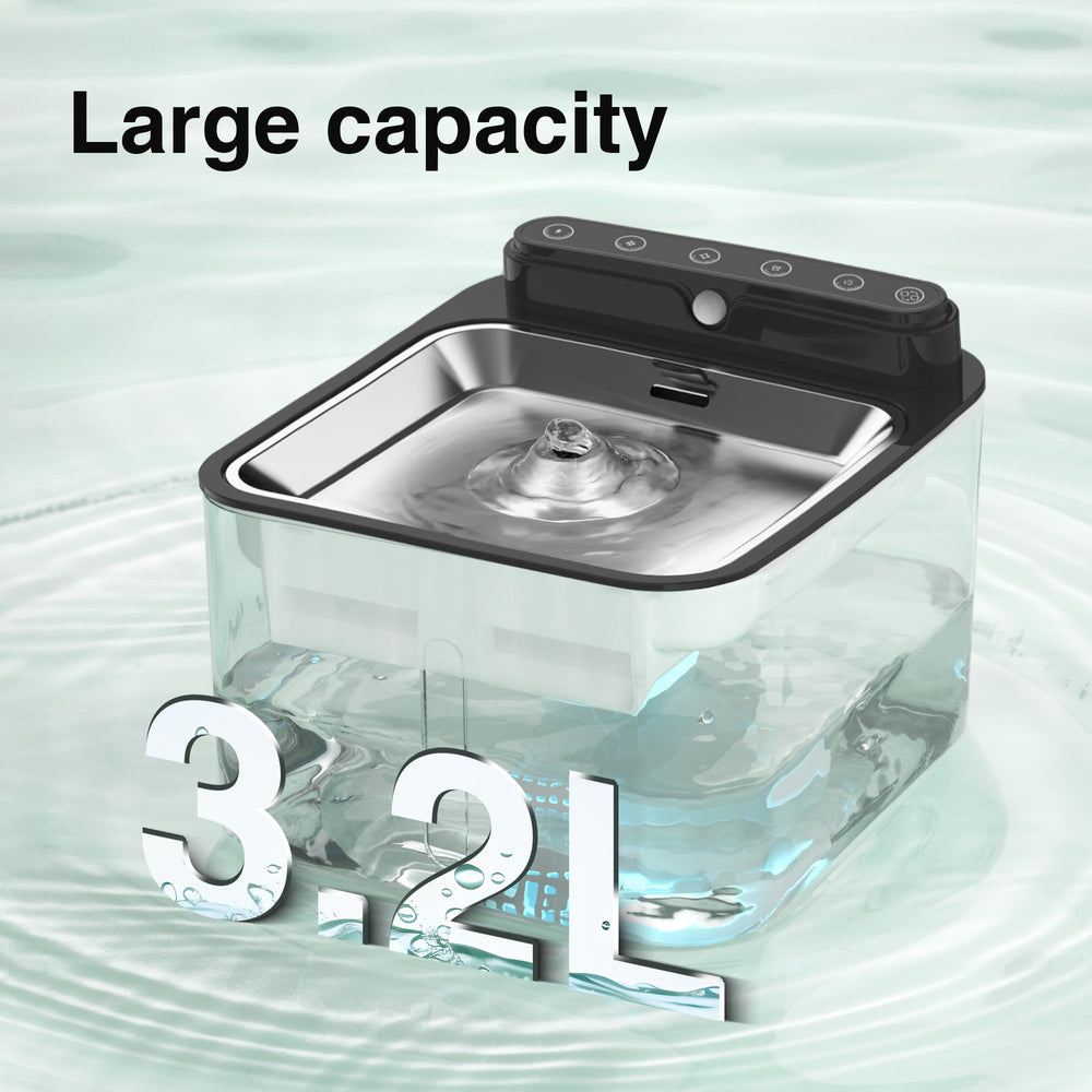 Matériau sans BPA et plateau inox facilitant le nettoyage.